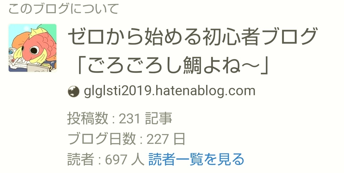 はてなブログ(無料版)初心者の十ニヶ月目(五十一週目)のブログ概要