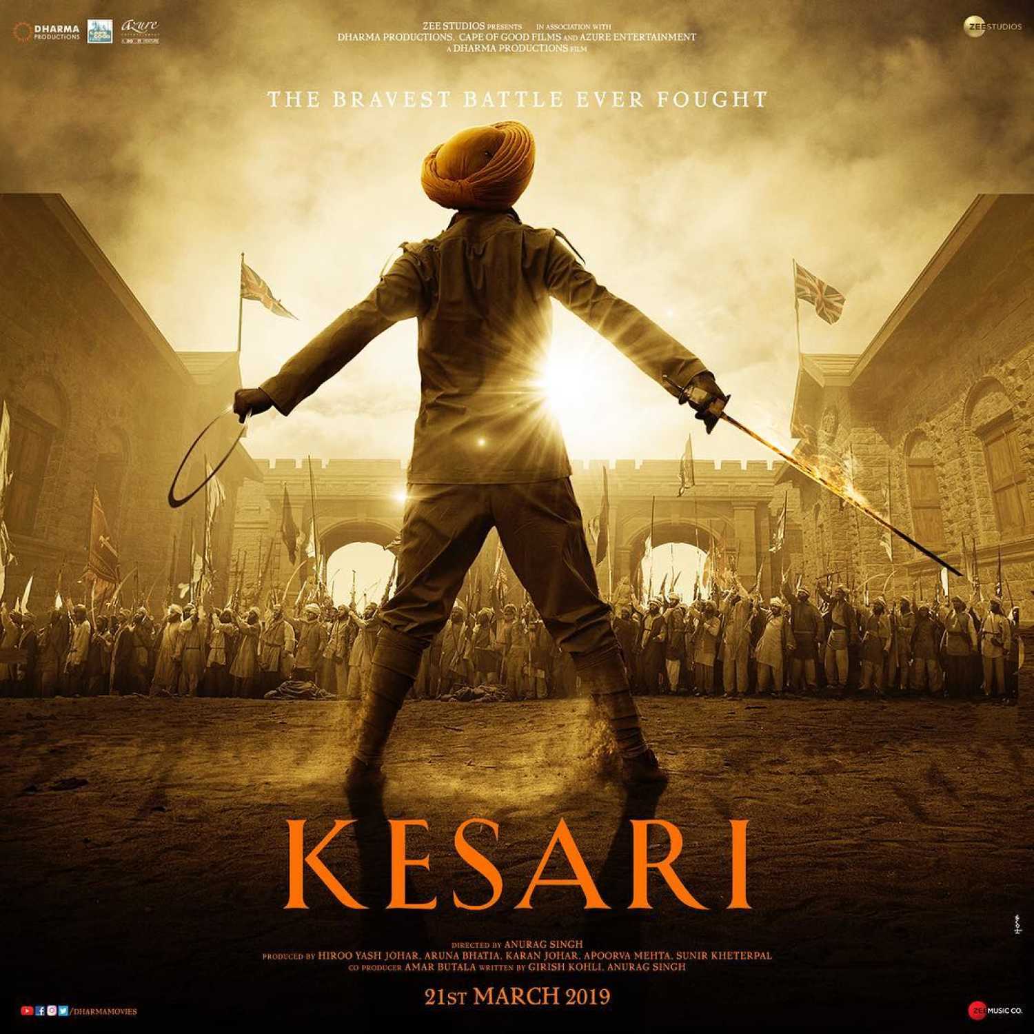 21人vs1万人の戦い／映画『KESARI／ケサリ 21人の勇者たち』 - インド ...