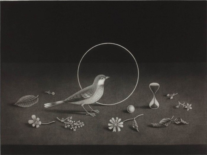 長谷川潔　木版画　『ビーナスの誕生』 GFJblE_aQAALv8U.jpeg?w=784&h=