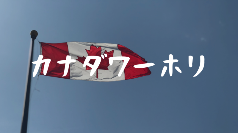 カナダワーホリ
