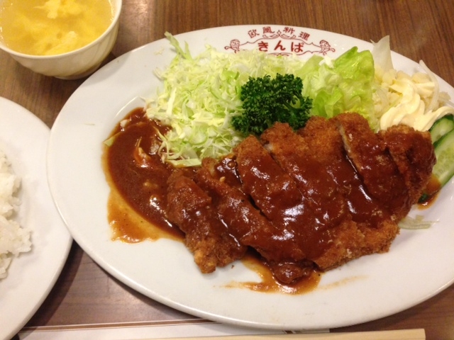 トンカツ@長堀橋  きんぱ  ○