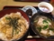 玉子丼と鶏なんばそば@浜大津 御食事処にしお