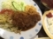 トンカツと野菜炒め@長堀橋 ファースト