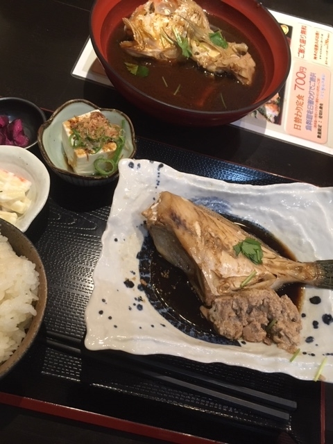 日替わり（カワハギの肝煮）@長堀橋 鯛平