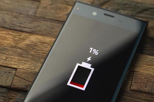 スマホ画面 バッテリー表示