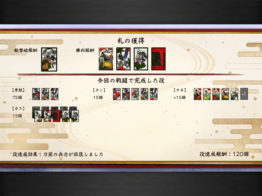 刀剣乱舞 2 9 2 24 秘宝の里 花札 難と超難クリア ざざっき堂
