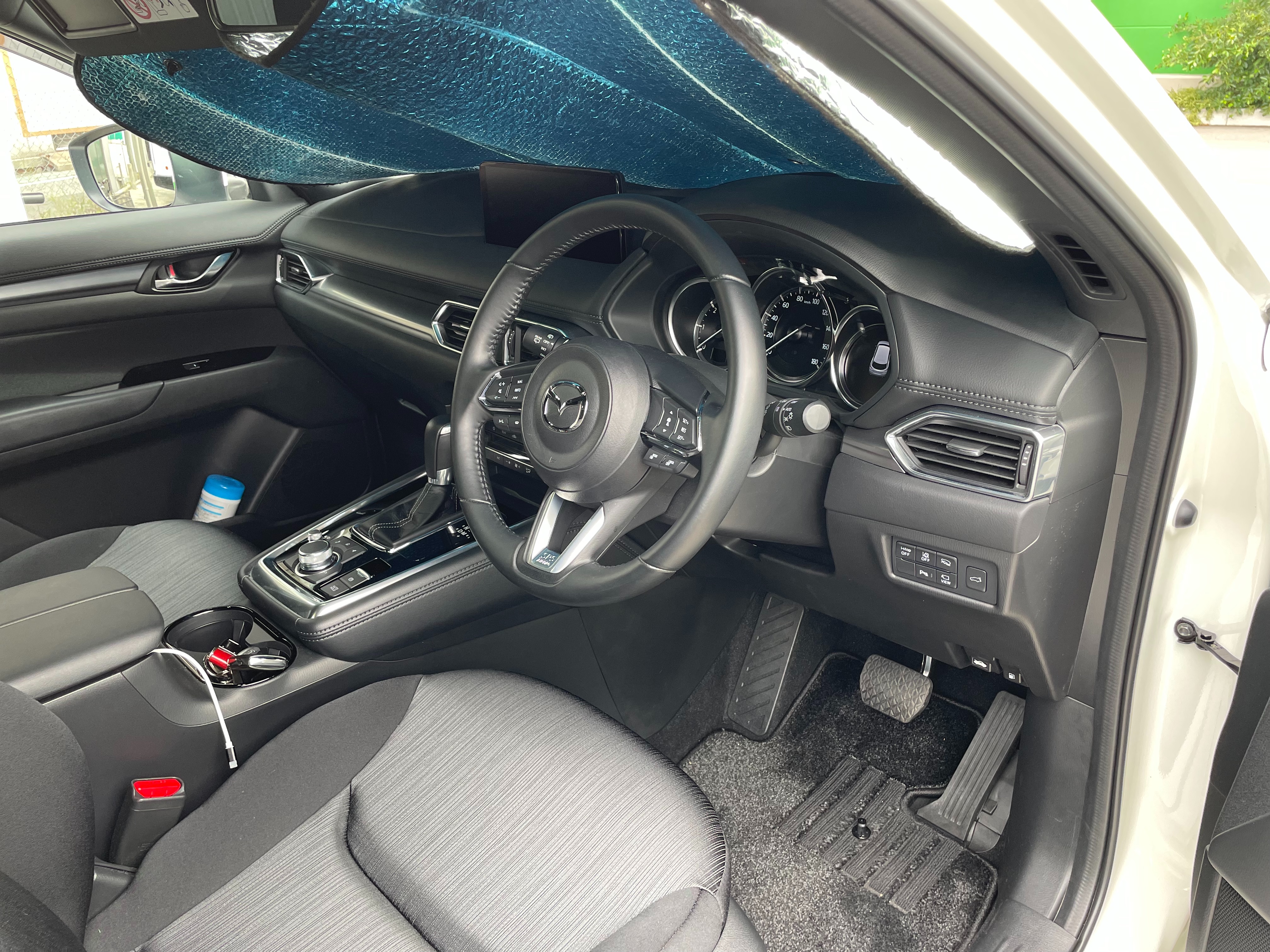 CX-8 レーダー、フットランプ取付 その1 - ずいみ〜's blog