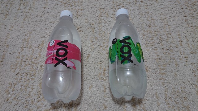Vox炭酸水買ってみた オタクの日々