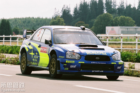 2005.10.02　インプレッサWRC（ペター・ソルベルグ車）