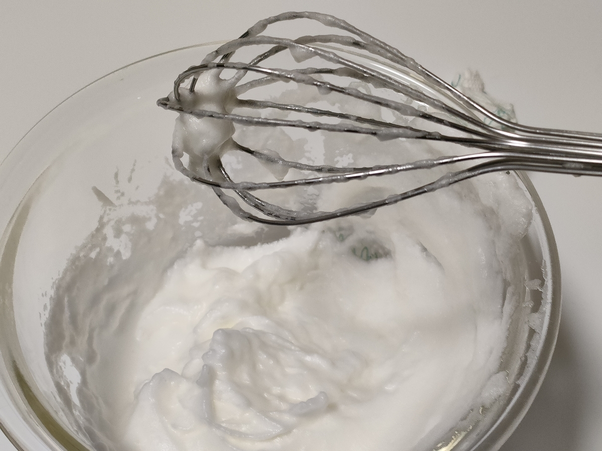 メレンゲらしきものの画像