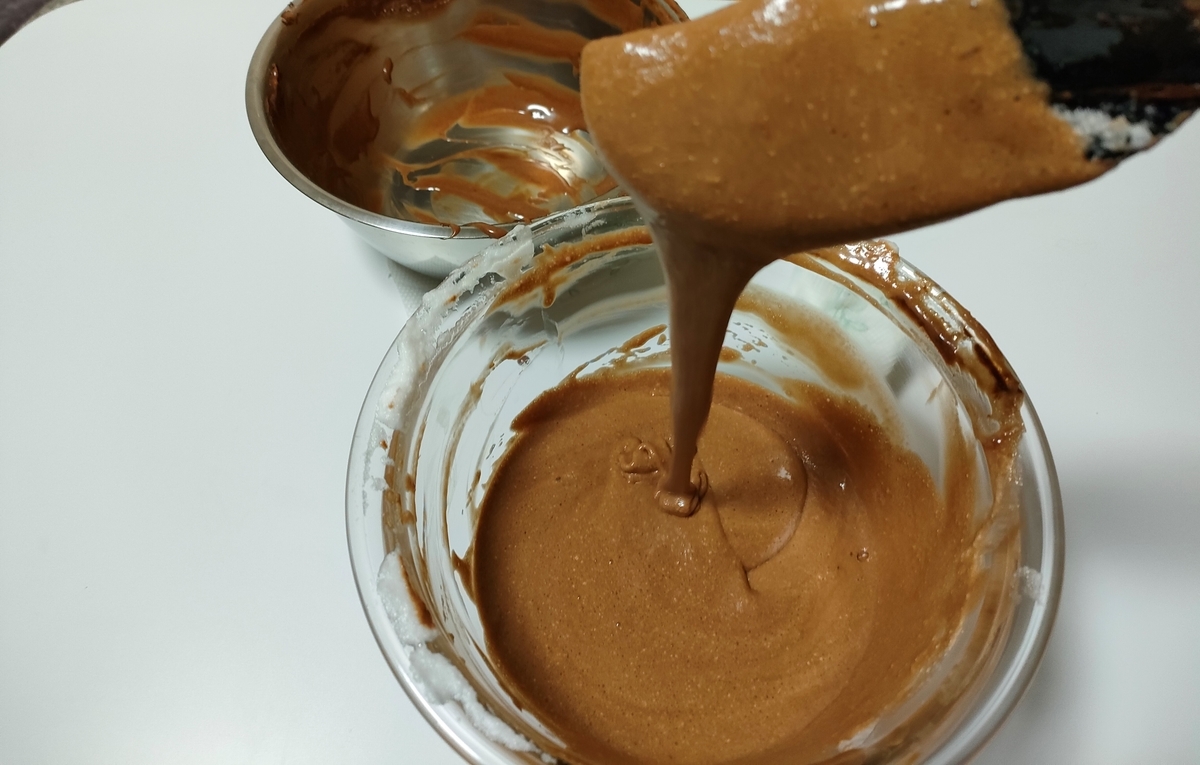 チョコ生地 Afterの画像