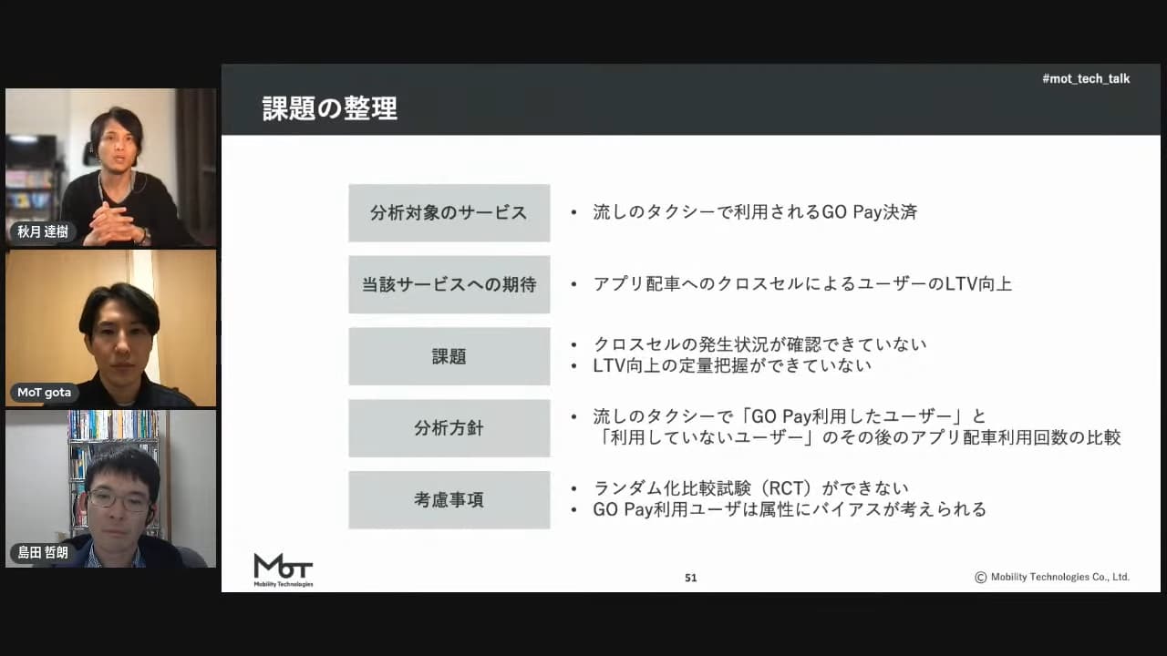 MoT TechTalk #9 タクシーアプリのビジネスデータ分析 47-52 screenshot.jpg