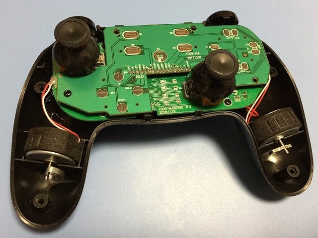 ぷろこん 写真付き】NintendoSwitchの中華プロコンが壊れた。分解してみた