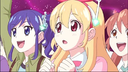 アイカツ １話 おしゃもじをマイクに持ち替えて と しきくんの感想diary