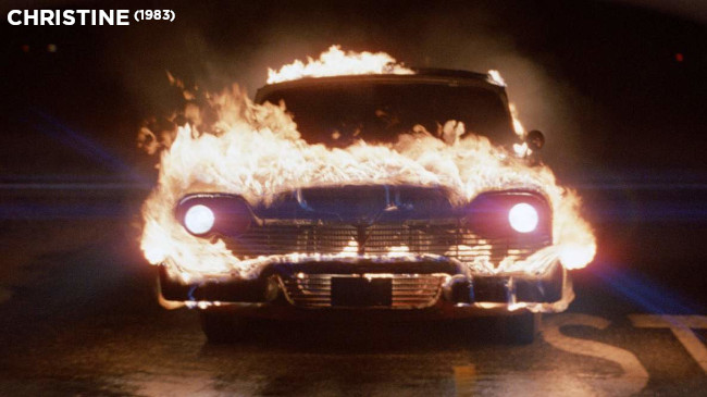 クリスティーン』(1983)／Evil Carに魅入られて暗黒面に堕ちた陰キャを