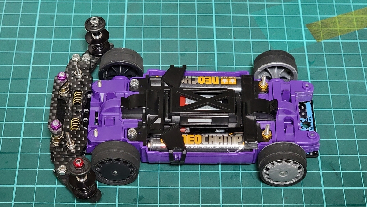 ミニ四駆MSフレキ】組み立て。その3。 - 5DESUです。