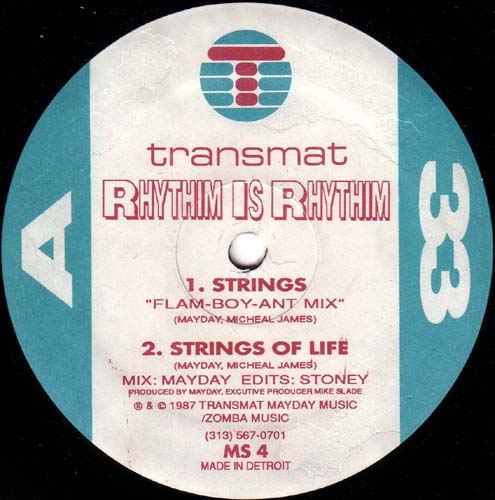 Rhythim Is Rhythim: Strings of Life (1987) - Bandcamp