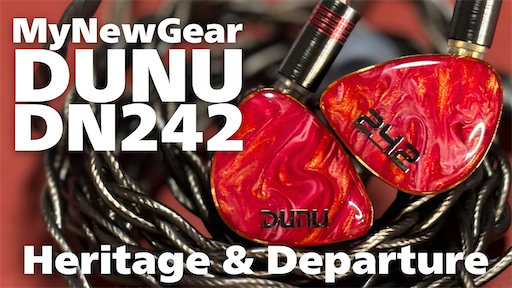 AUDIO】DUNU TOPSOUND DN242【紅渦】 - ポタオデノート アーカイブス