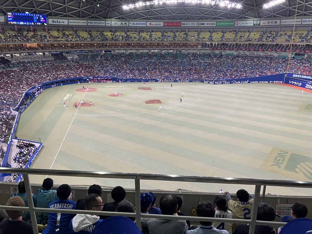 2026年4月15日 中日ドラゴンズ vs 広島カープ（於 バンテリンドーム