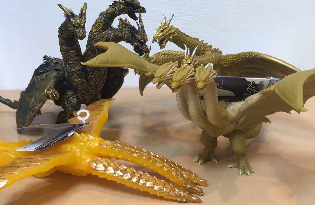 ギドラ（アニメ版） ムービーモンスターシリーズ (2018) - 怪獣ソフビ