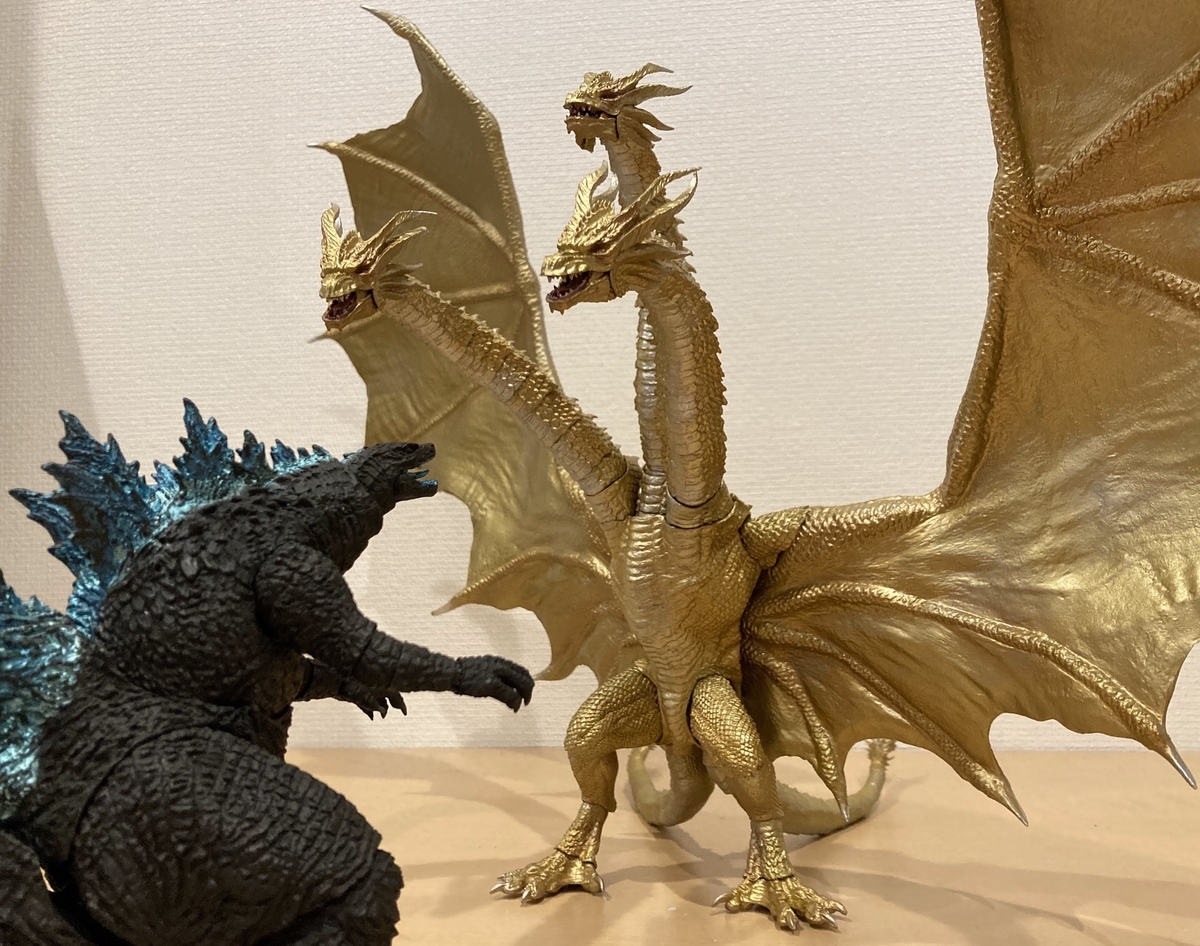 キングギドラ S.H.MonsterArts(2019) - 怪獣ソフビ博物館