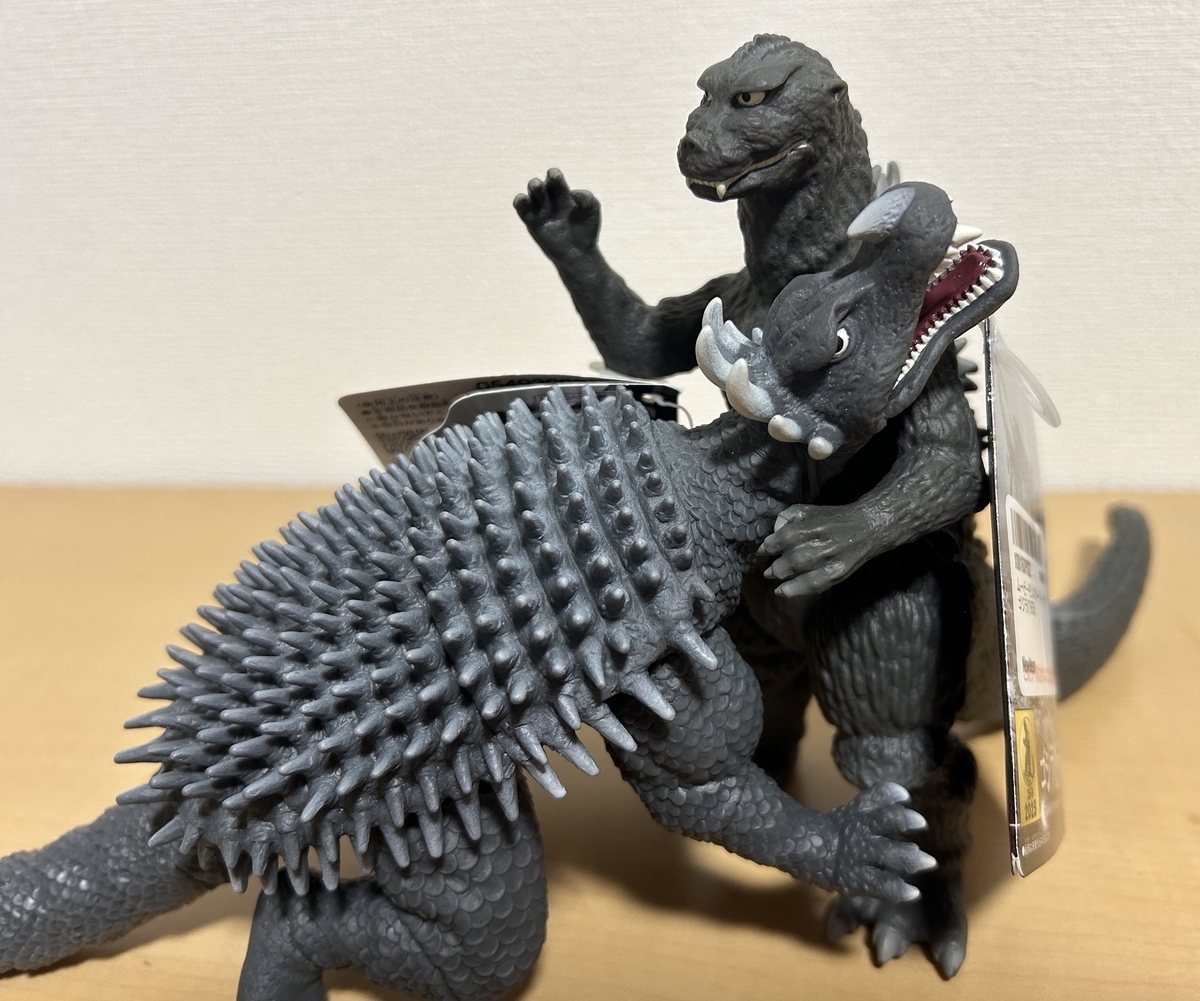 ゴジラ フィギュア レトロ レア 昔 懐 ソフビ 緑 グッズ GODZILLA