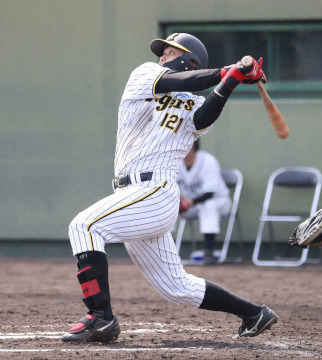 阪神タイガース 野口恭佑 ユニフォーム 阪神タイガース 野口恭佑 プロコレパーカー （野口よ、愛して