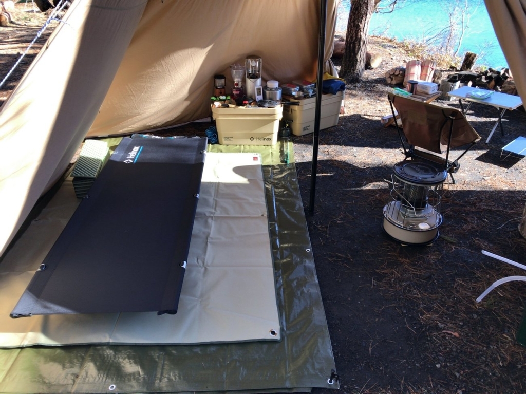 初心者がキャンプで最初に使用するシート類の紹介をします