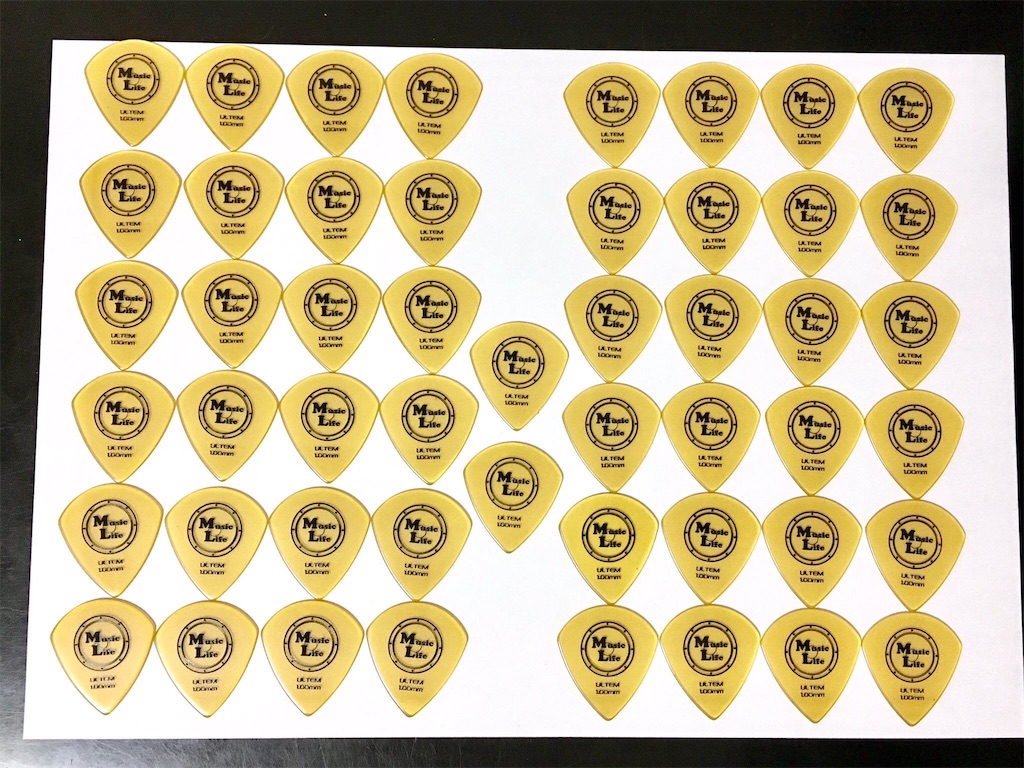 MLピック 全サイズ・全厚さ全種類 188枚 MLピック 全サイズ・全厚さ全種類 188枚 MLピック 全サイズ・全