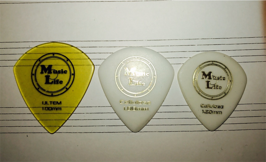 1枚¥50！MLピックがスゴイ！ - Soundhall guitar workshop