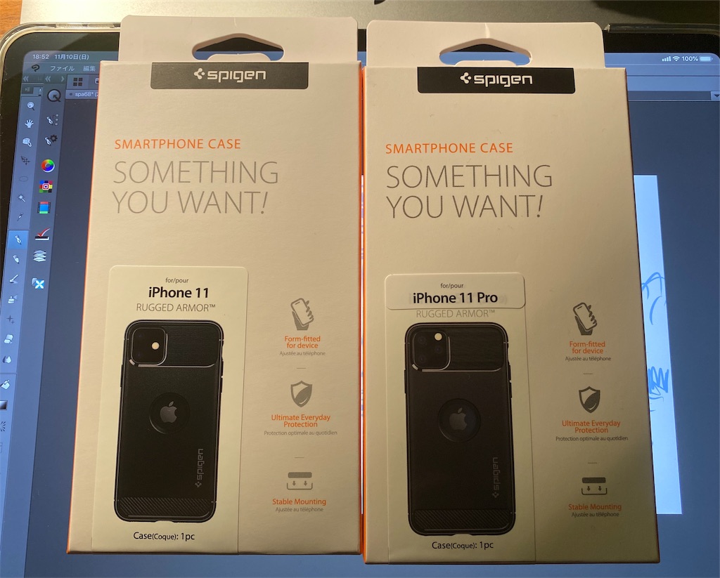 まーた懲りずにバカやってた。iPhone 11と11 Proは大きさ違うから注意