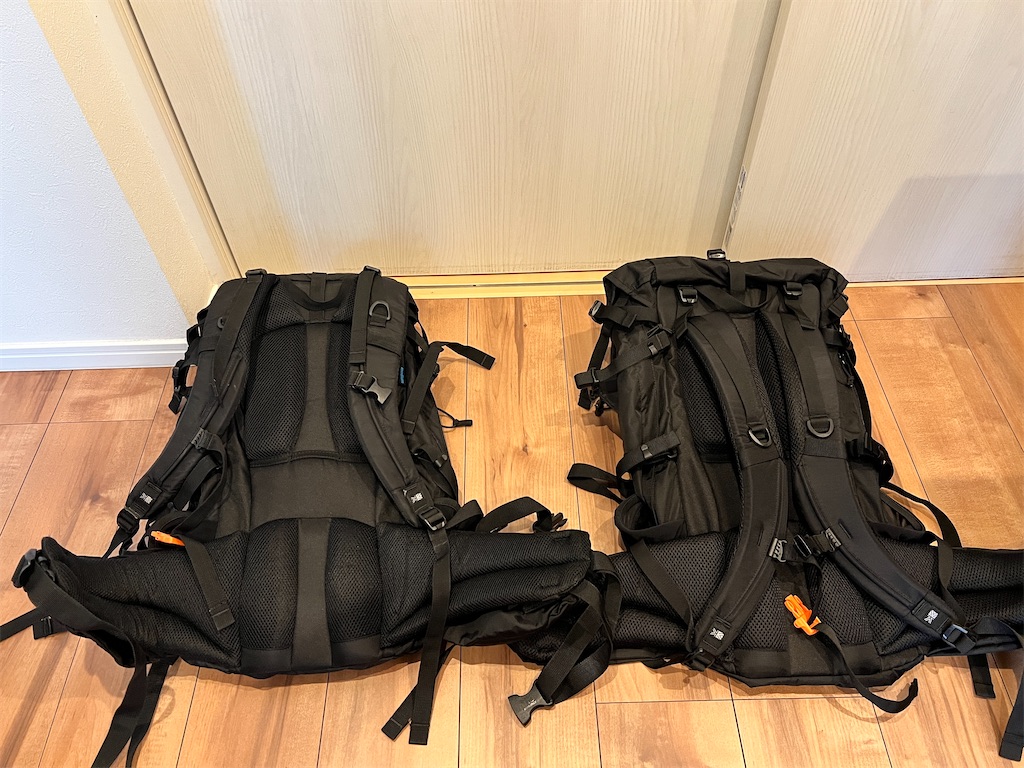 バックパックをワンサイズ小さくしてみた / Karrimor「ridge 40+