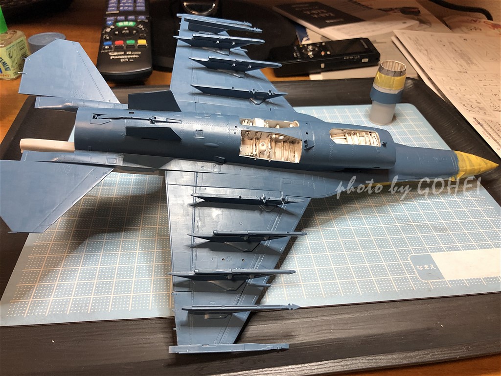 ハセガワ 1/48 F-2B 松島基地お手振りスペシャル 製作記 - 松島基地で