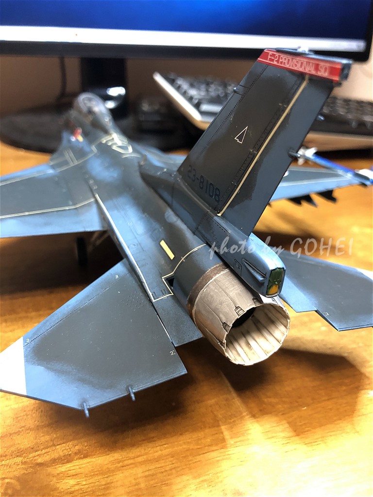 ハセガワ 1/48 F-2B 松島基地お手振りスペシャル 製作記 - 松島基地で