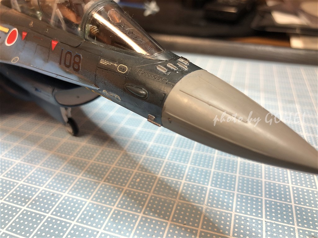 ハセガワ 1/48 F-2B 松島基地お手振りスペシャル 製作記 - 松島