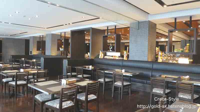関西空港のホテル日航関空内のレストラン「ブラッスリー」でラグジュアリーカードで食事が無料