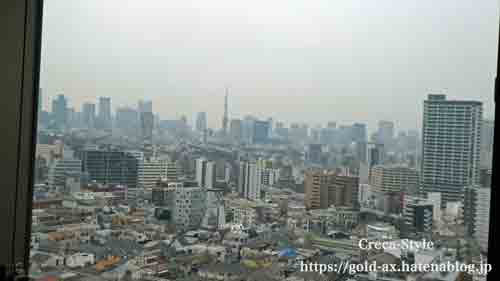 ウェスティンホテル東京 部屋からの眺望