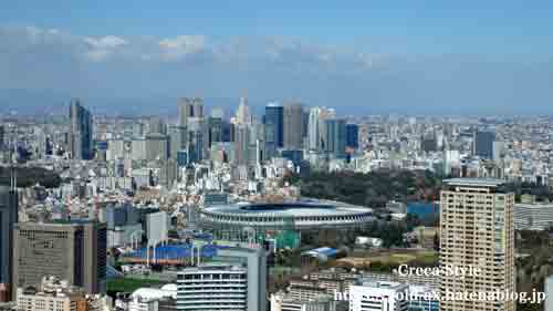 ザ・リッツ・カールトン東京 クラブラウンジ 新東京国立競技場