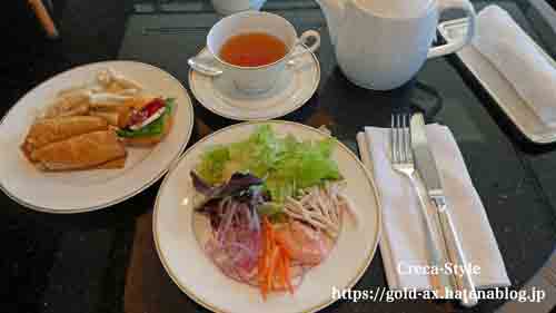 ザ・リッツ・カールトン東京 クラブラウンジで2回目の昼食