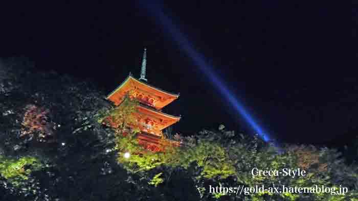 アメックス 清水寺夜間特別拝観