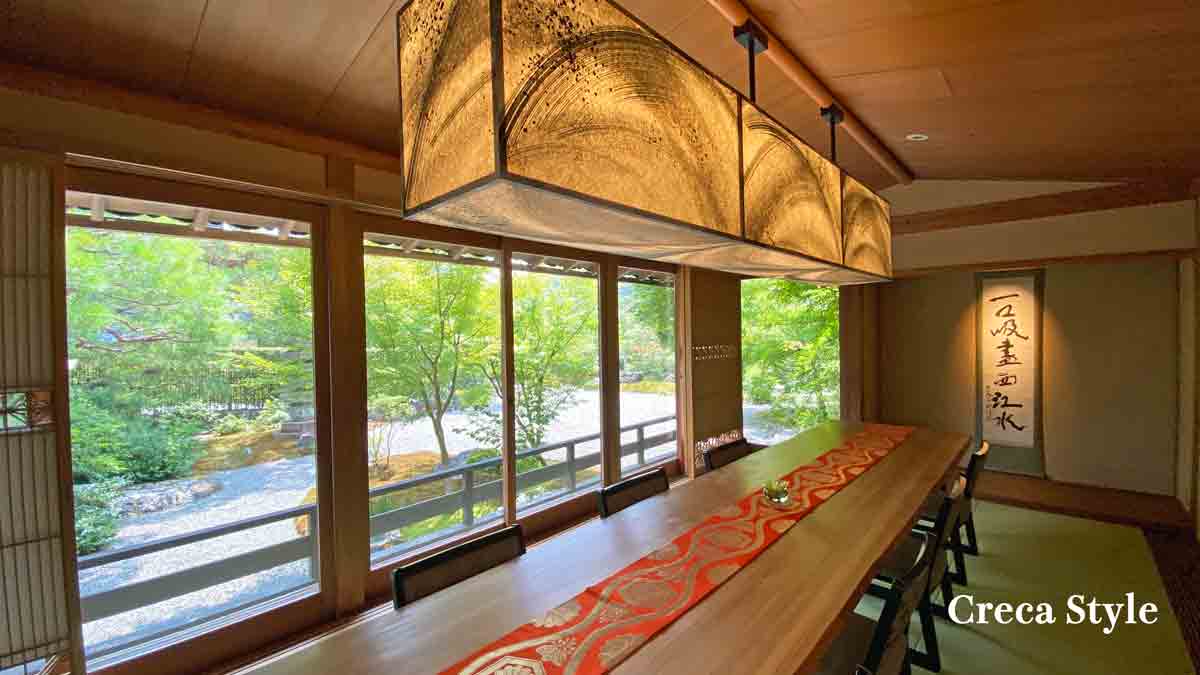 翠嵐ラグジュアリーコレクションホテル京都 プライベートルーム 松月