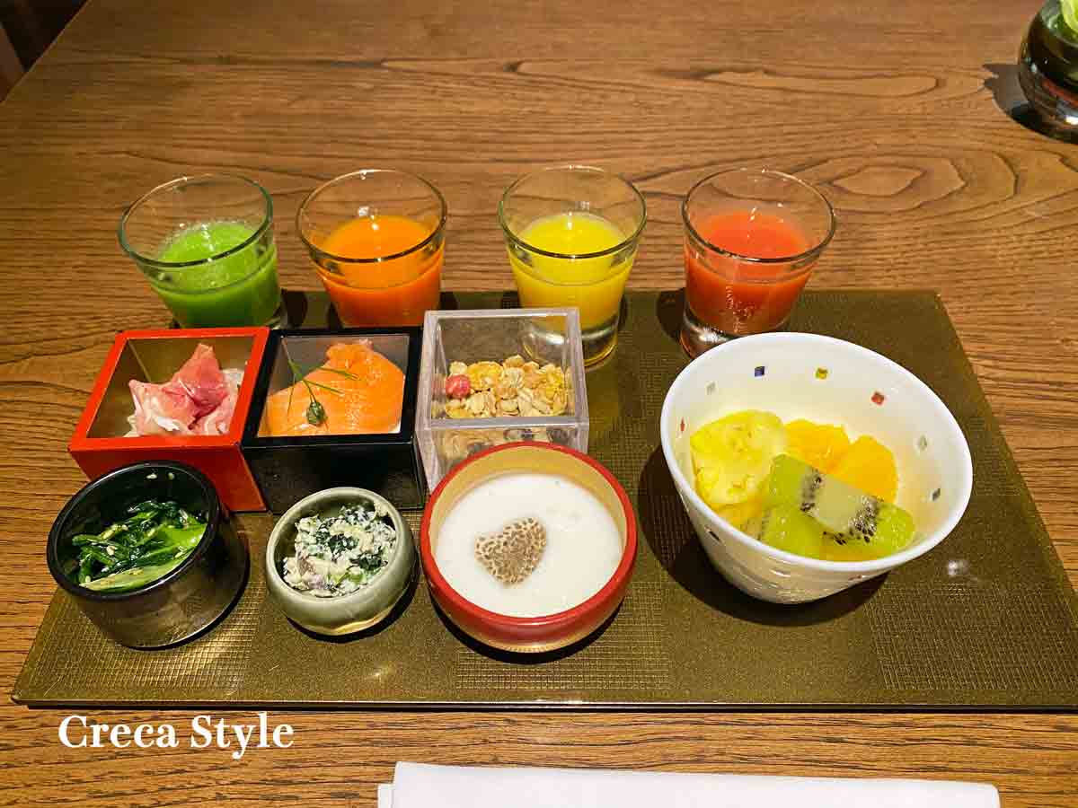 翠嵐ラグジュアリーコレクションホテル京都 朝食