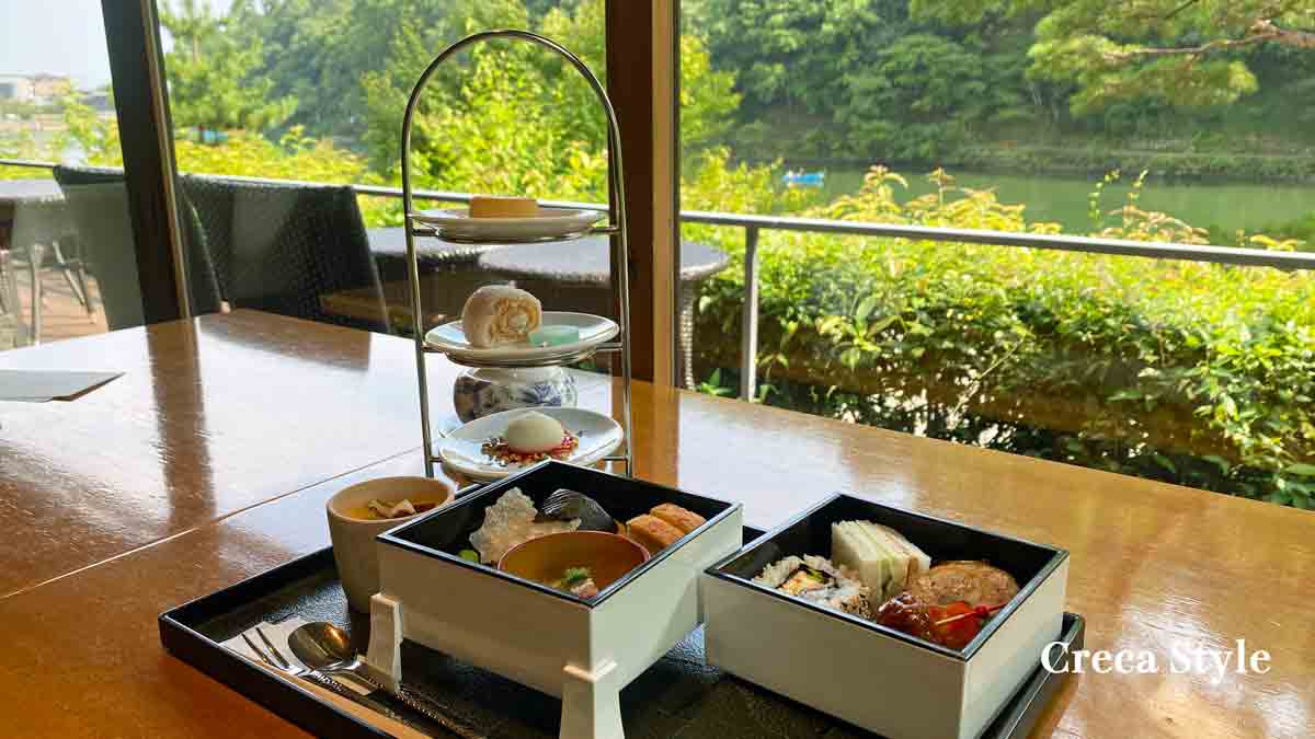 翠嵐ラグジュアリーコレクションホテル京都 アフタヌーンティ(茶寮 八翠)