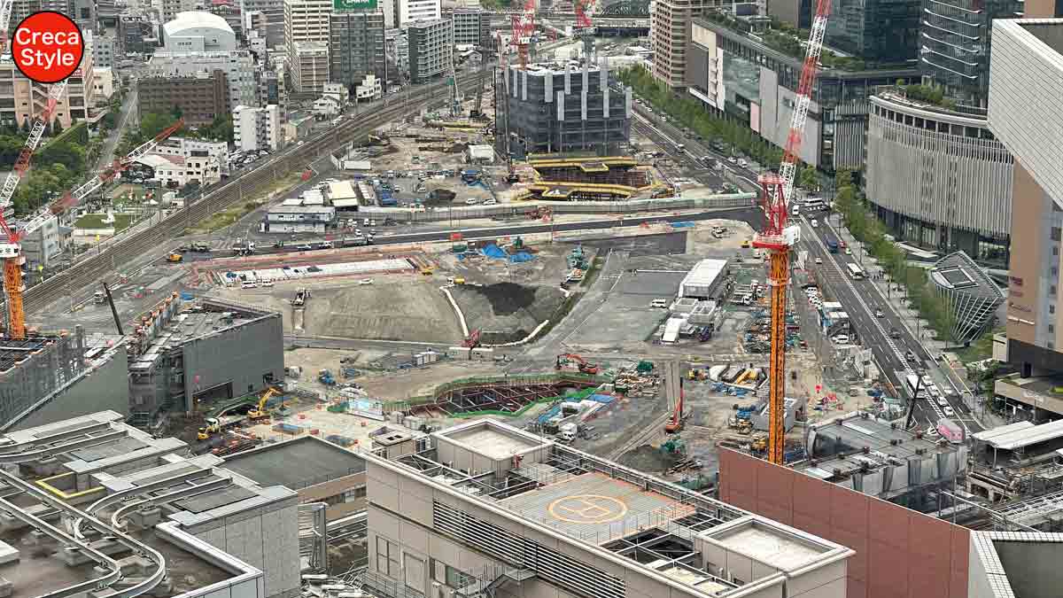 ザリッツカールトン大阪 スイートルームからの眺望