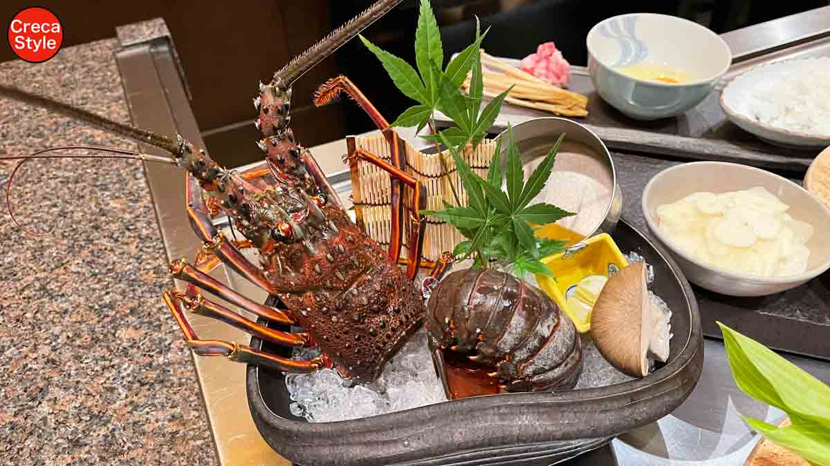 ザリッツカールトン大阪 花筐 鉄板焼