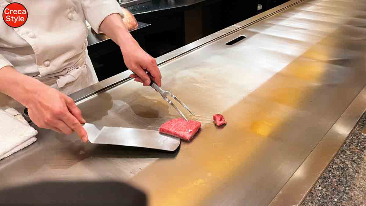 ザリッツカールトン大阪 花筐 鉄板焼