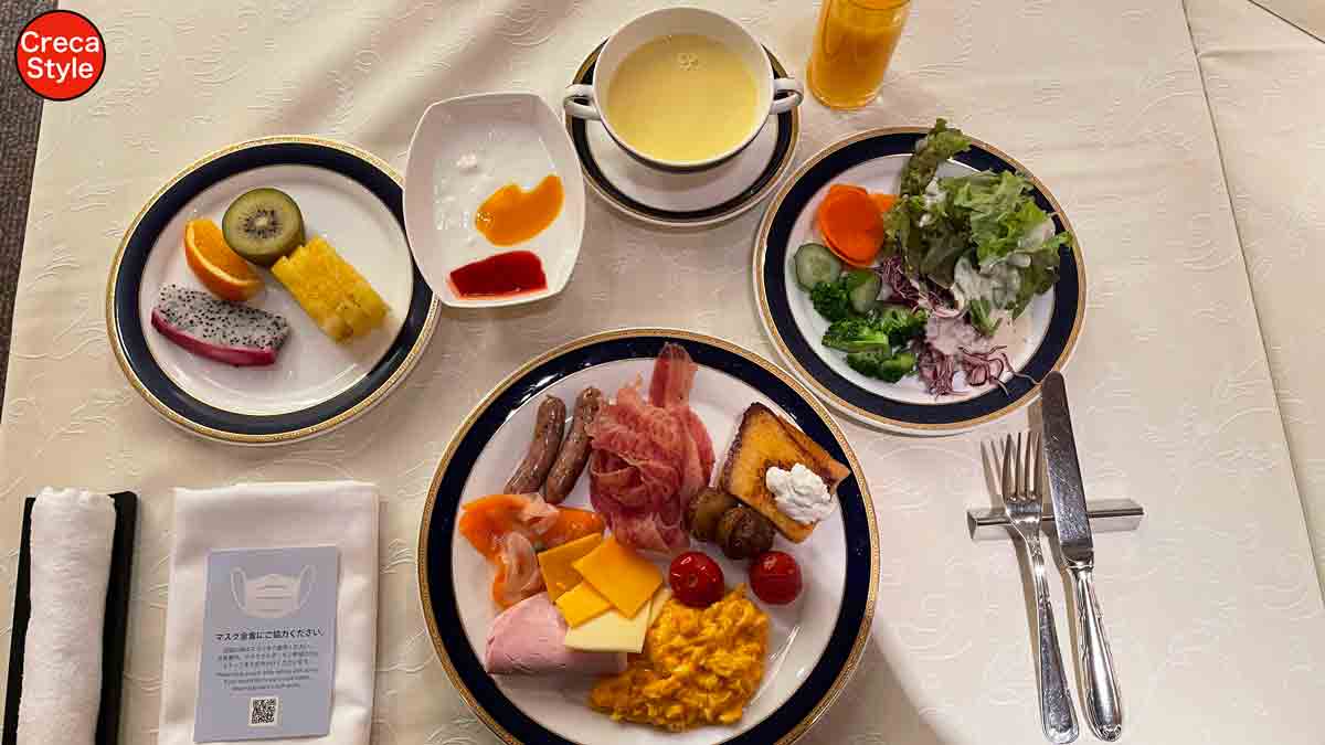 ザリッツカールトン大阪 スプレンディードで朝食