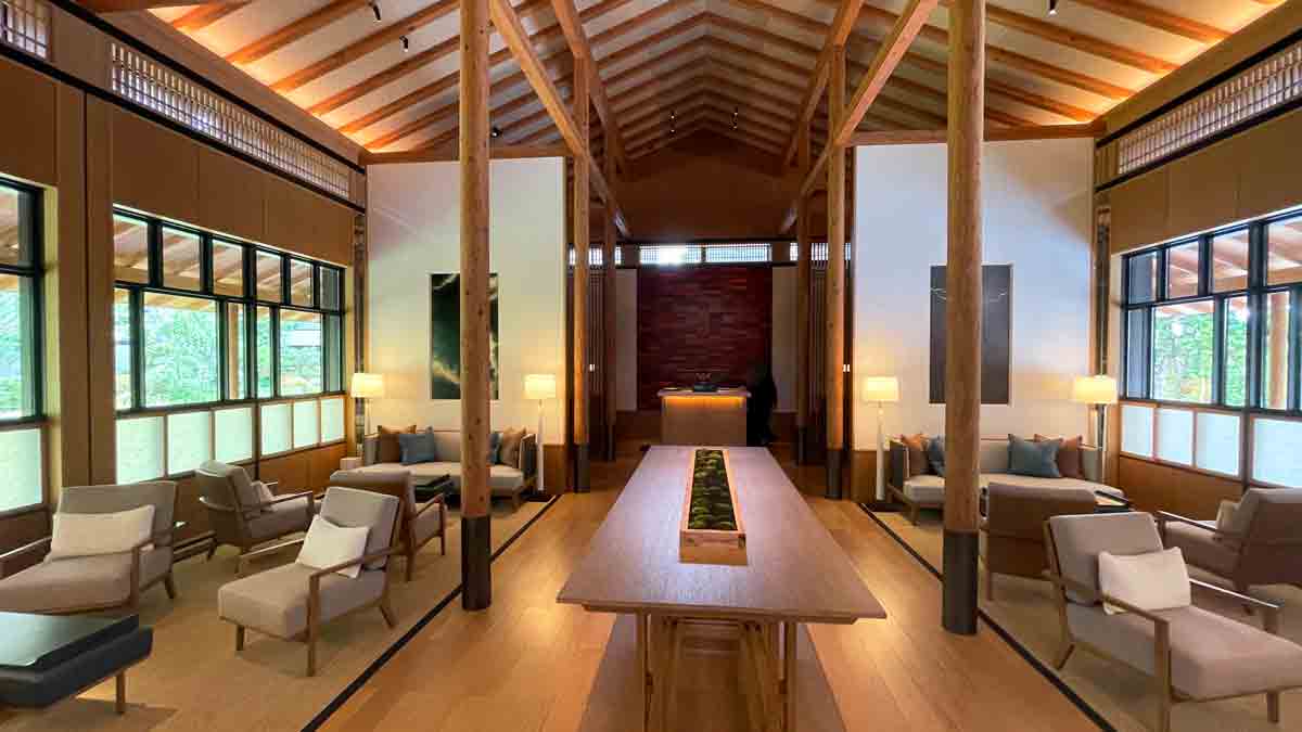 ROKU KYOTO, LXR宿泊記 チェクイン
