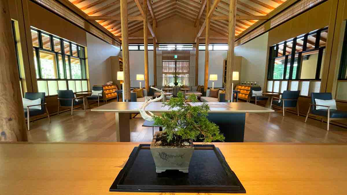ROKU KYOTO, LXR宿泊記 ティーハウス