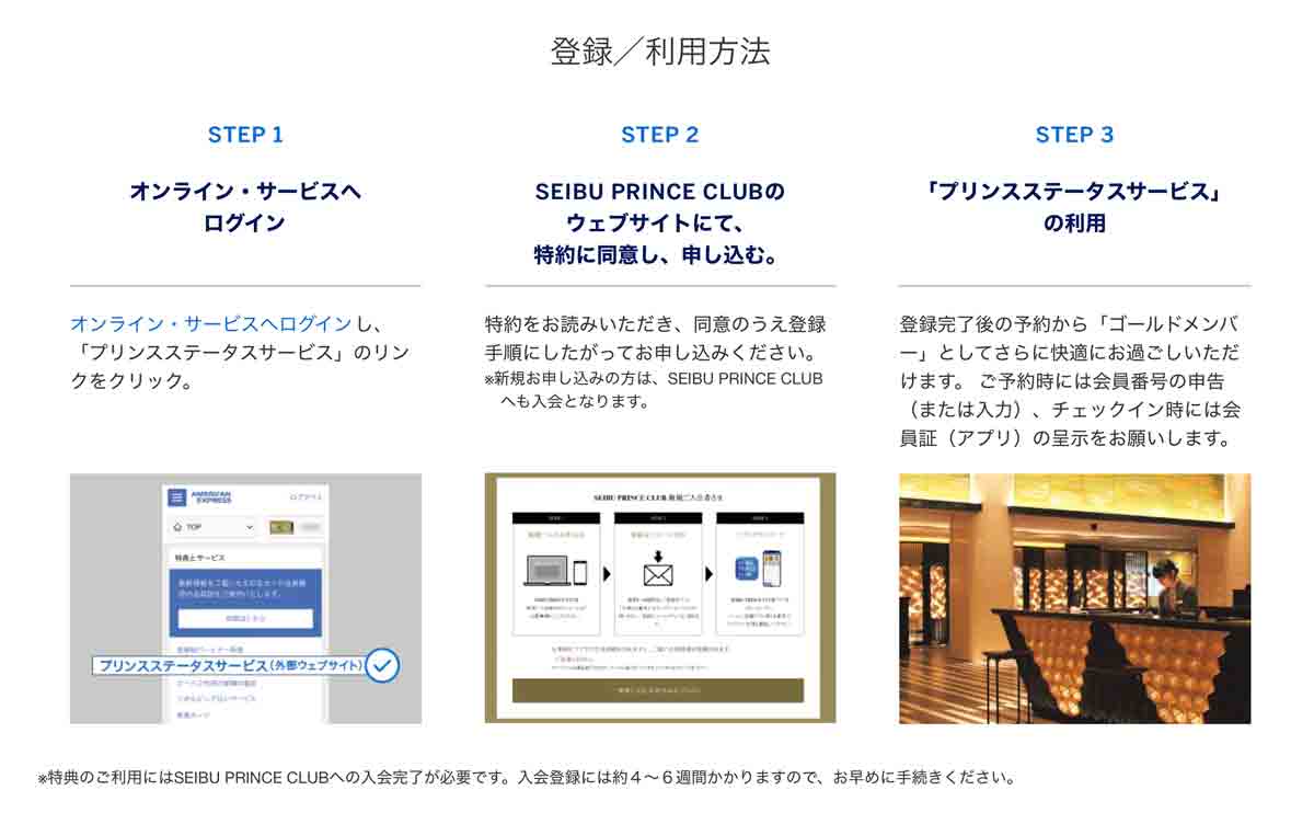 ◇◇◇プリンスホテル プラチナカード 紹介 プラチナステータス クラブラウンジ エグゼクティブ レイトチェックアウト